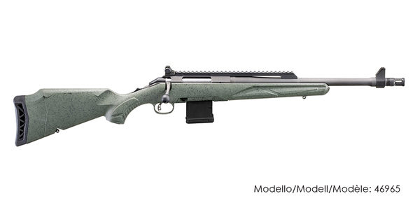 Repetierbüchse Ruger American Rifle Gen II Scout 5.56 NATO - Leaf Green, Bild 1