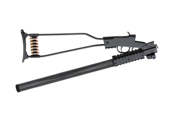 Einzellader Chiappa Little Badger ADAMANTIUM 18.5" .22 lr - mit integriertem Schalldämpfer, Bild 2