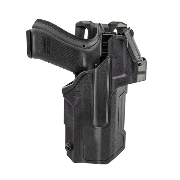 Duty Holster Blackhawk T-Series Level 2 L2D - mit Red Dot Sight und Waffenlicht, Bild 1