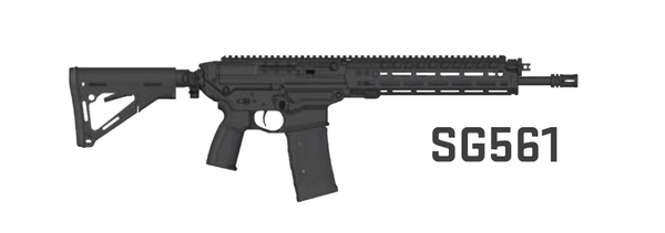 Selbstladebüchse SIG SAUER SG561 14.5" 5.56 NATO - Schwarz / FDE / Grün, Bild 2