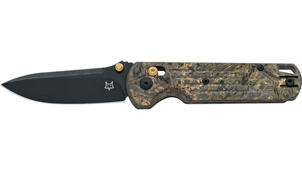 Klappmesser FOX KNIVES Gabi EDC - Dark Matter Gold/Schwarz, Bild 1