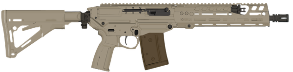 Selbstladebüchse SIG SAUER SG563 LB 12" 5.56 NATO - FDE, Bild 1