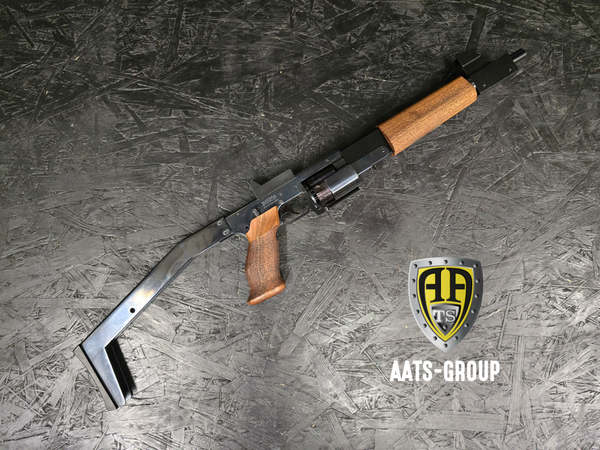Occasion Revolvergewehr Mateba Carbine C8-L .38 Spec. - Zustand neuwertig/ungeschossen, Bild 1