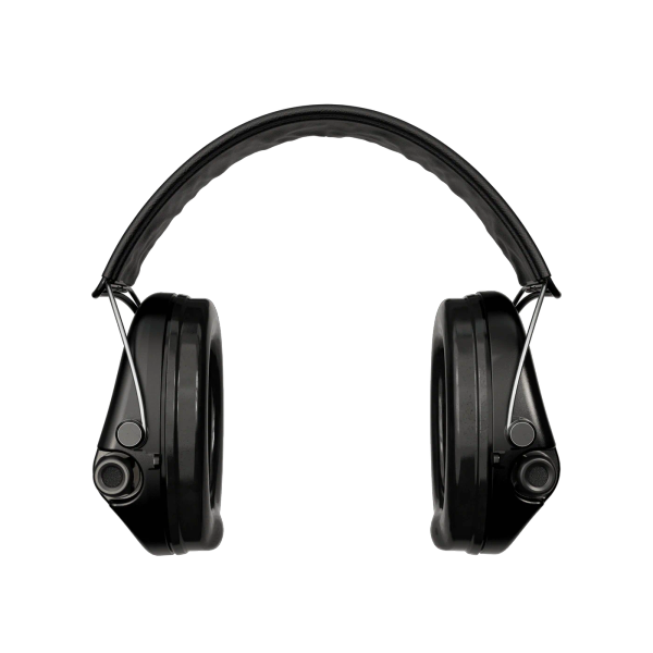 Aktiv-Gehörschutz SORDIN Supreme Pro-X - PVC - Headband Leder Schwarz - Kapselfarbe Schwarz, Bild 2