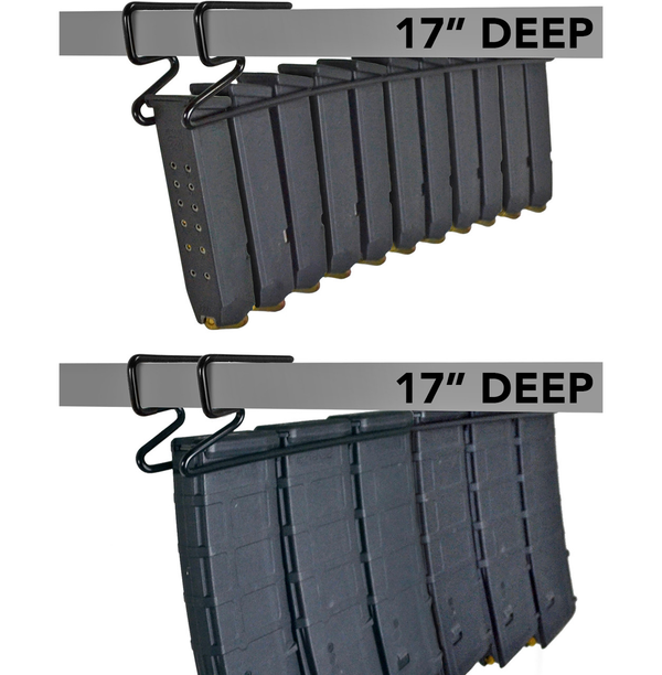 Magazinhalter für Pistolen- und Gewehrmagazine GUN STORAGE SOLUTIONS Mag Minder - 17" (ca. 43 cm), Bild 1