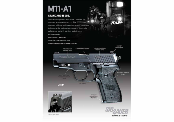 Pistole SIG SAUER M11-A1 9mm Para, Bild 3