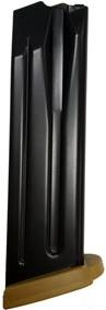 Magazin Heckler & Koch P30/SFP9 braun RAL8000 9mm Para - 15 Schuss, Bild 1