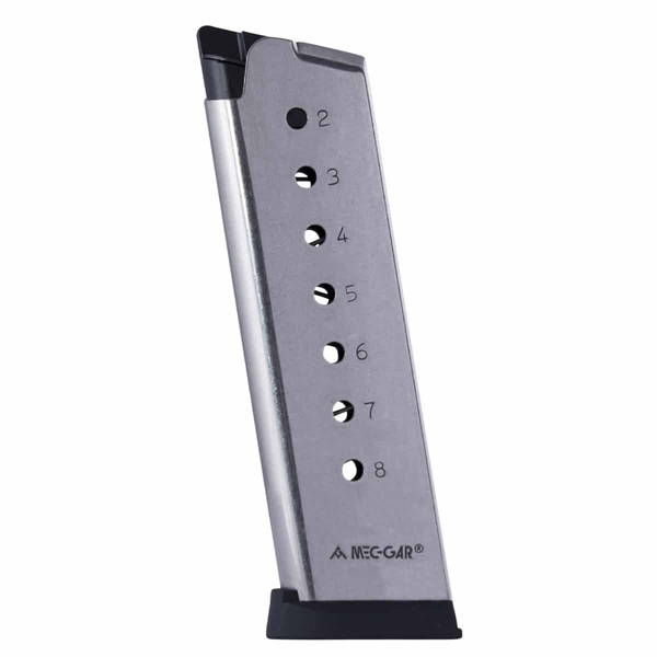 Magazin Mec-Gar Colt 1911 .45 ACP - Stainless - 8 Schuss, Bild 1