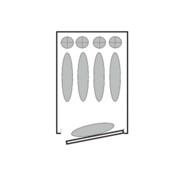 Waffentresor Infac Sentinel SD5 - 4 Langwaffen mit ZF - 150 x 25 x 33 cm, 42 kg, Bild 3