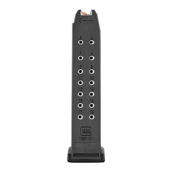 Magazin GLOCK 17 9mm Para - 17 Schuss - mit orangem Zubringer, Bild 3