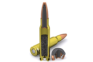 Büchsenpatrone SWISS P Styx Action 12.8g 198gr .300 Win. Mag. - VE 20 Schuss, Bild 1
