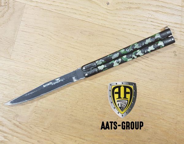 OCCASION Schmetterlingsmesser SM Camouflage kein Kaliber, Bild 1