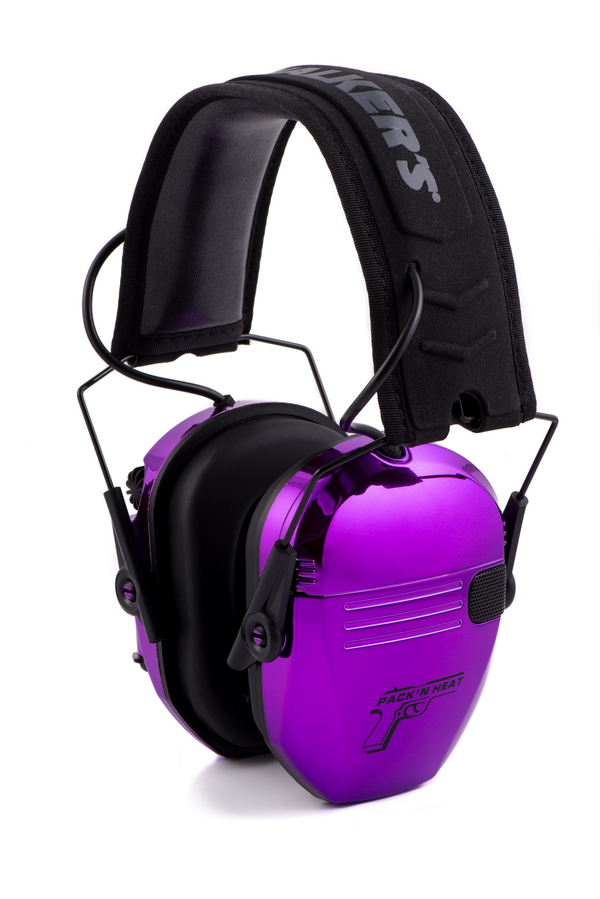 Aktiv-Gehörschutz Chrome Pack’N Heat Series (Set mit Brille) - Dark Purple, Bild 1