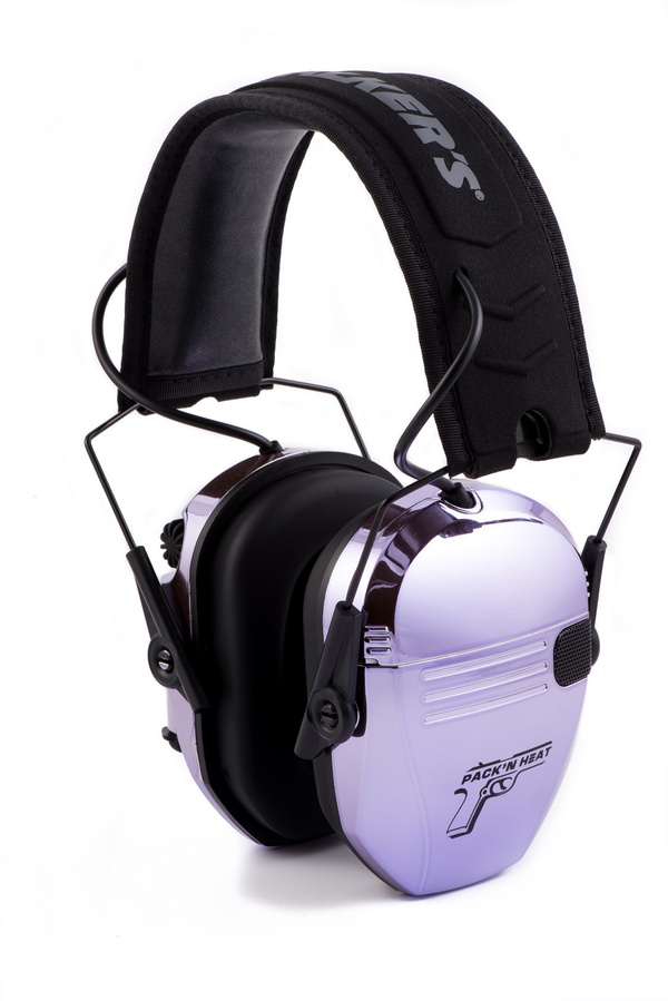 Aktiv-Gehörschutz Chrome Pack’N Heat Series (Set mit Brille) - Light Purple, Bild 1