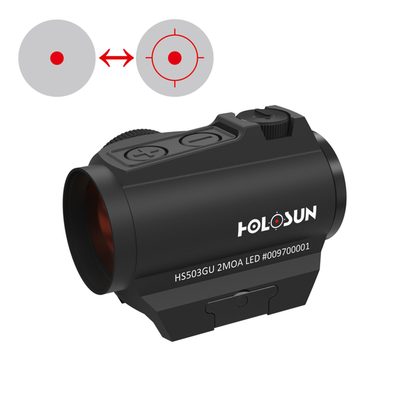 Reflexvisier HOLOSUN CLASSIC HS503GU, mit Picatinny Hoch- und Klemmmontage, Bild 1