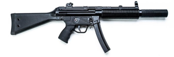 Selbstladekarabiner MKE T94 9mm Para - Lizenzbau der MP5 - Schalldämpfer Ausführung, Bild 1