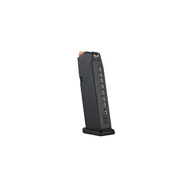 Magazin GLOCK 43X / 48 9mm Para - 10 Schuss - mit orangem Zubringer, Bild 1