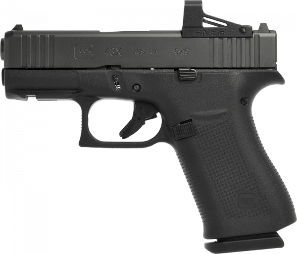 Pistole GLOCK 43X Rail/MOS/FS 9mm Para - Combo mit RMSc Shield, Bild 1