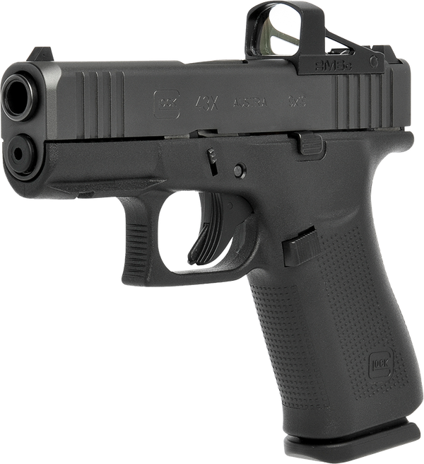 Pistole GLOCK 43X Rail/MOS/FS 9mm Para - Combo mit RMSc Shield, Bild 2