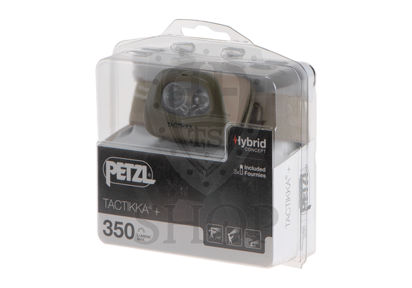 Stirnlampe PETZL TACTIKKA + 350 Lumen - Desert, Bild 3