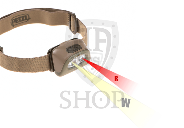 Stirnlampe PETZL TACTIKKA + 350 Lumen - Desert, Bild 2