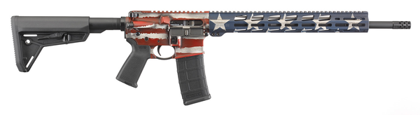 Selbstladebüchse Ruger AR-556 MPR American Flag 18" 5.56 NATO, Bild 1