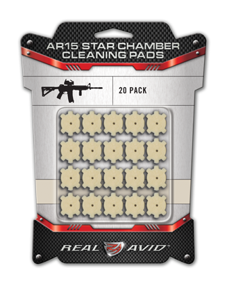 Reinigungspads REAL AVID für Patronenlager AR-15 - VE 20 Stk., Bild 2