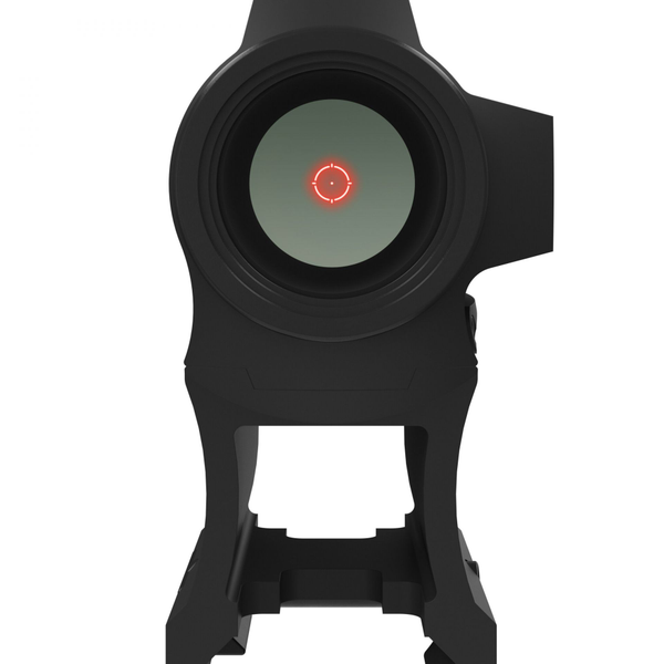 Rotpunktvisier HOLOSUN HS503C-U Solar Red Circle Dot Sight inkl. 2 Picatinny Montagen (low und high Mount), Bild 5