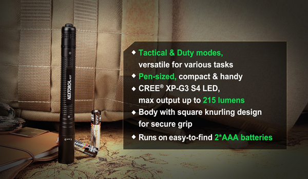 Tactical Penlight NEXTORCH K3T 215 Lumen, Bild 8