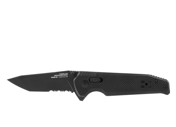 Klappmesser SOG VISION XR BLACKOUT TEILWELLE, Bild 1