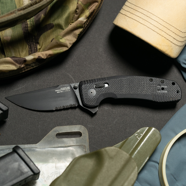 Klappmesser SOG TAC XR BLACKOUT Teilwelle, Bild 2