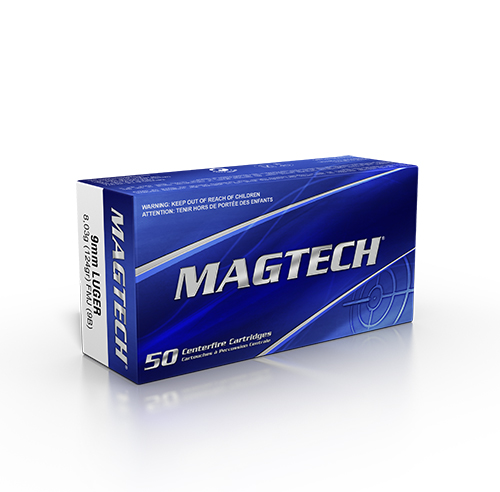 Pistolenpatrone Magtech FMJ 124grs 8.03g 9mm Para - VE 50 Schuss, Bild 1
