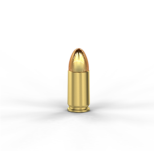 Pistolenpatrone Magtech FMJ 124grs 8.03g 9mm Para - VE 50 Schuss, Bild 2