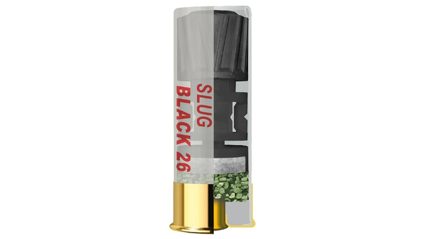 Flintenlaufpatrone Geco Coated Competition Slug Black 26 g 12/67.5 - VE 25 Schuss, Bild 2