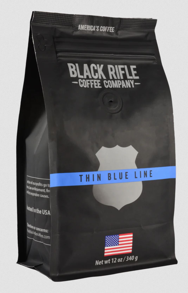Kaffee Black Rifle Coffee Company Thin Blue Line, medium roast, gemahlen - 340 g, Bild 1