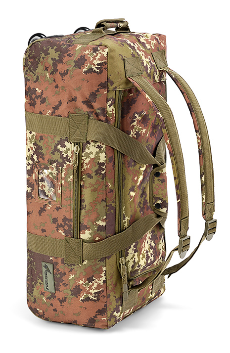 Trolley Travel Bag DEFCON 5 - 70 Liter - mit Rollen und Schultergurten, Bild 2