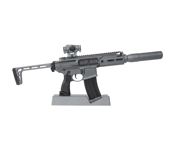 Miniatur SIG MCX GoatGuns - Modell im Massstab 1:3 - Grau, Bild 2