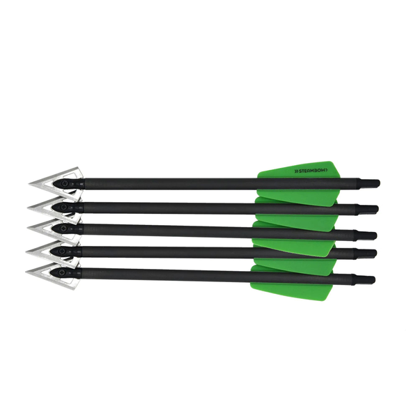Jagdpfeile STEAMBOW für Ek-Archery Research RX ADDER – Set 5 Stk., Bild 1