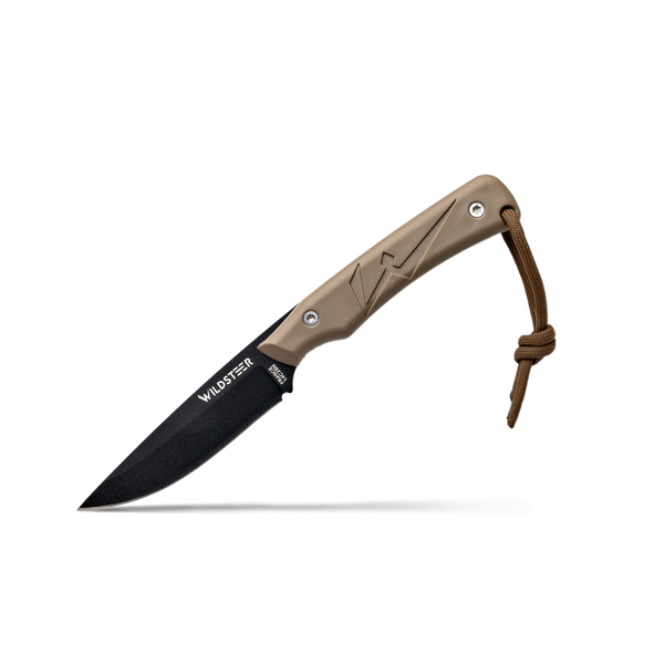 Outdoormesser WILDSTEER TROLL - Klinge Schwarz - Farbe Schwarz / Coyote, Bild 2