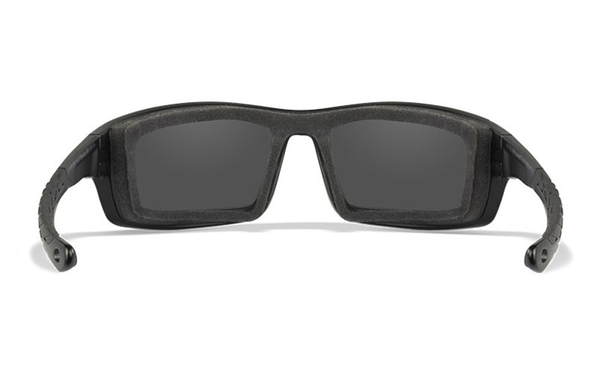 Schutzbrille WILEY X WX GRID - Gläser: Grau - Gestell: Matt Schwarz, Bild 4