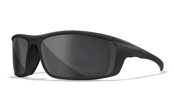 Schutzbrille WILEY X WX GRID - Gläser: Grau - Gestell: Matt Schwarz, Bild 1