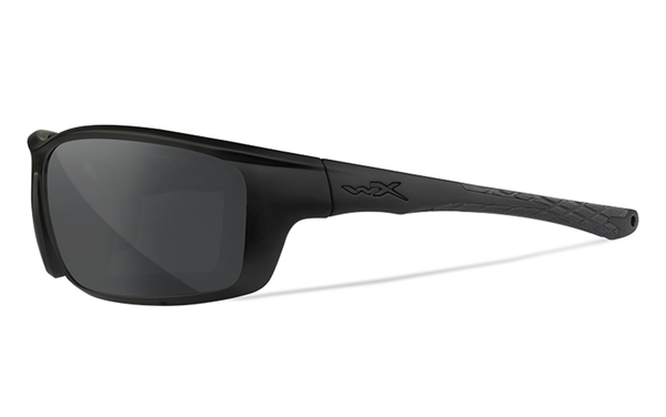 Schutzbrille WILEY X WX GRID - Gläser: Grau - Gestell: Matt Schwarz, Bild 2