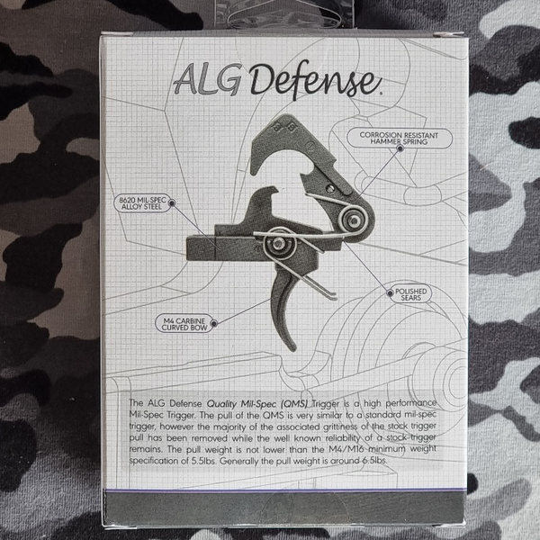 Quality Mil-Spec Trigger QMS ALG Defense - für AR-15/AR-10 - small pin, Bild 2