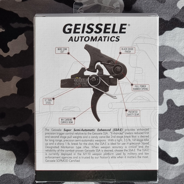 Trigger Geissele SSA-E - für AR15 (2-Stage), Bild 2