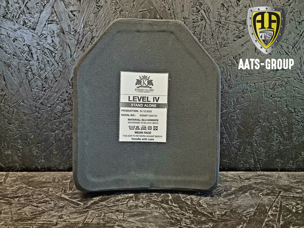 Ballistische Platte KNIGHTGUARD STRIKE FACE SA Plate Level IV-NIJ (ALU-PE), Bild 2
