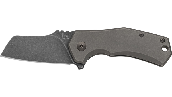 Klappmesser FOX KNIVES Italico - Titan, Black Stone Washed PVD, Bild 1