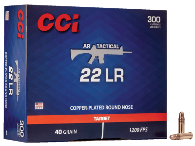 Randfeuerpatrone CCI AR TACTICAL 40gr CPRN .22 lr - VE 300 Schuss, Bild 1