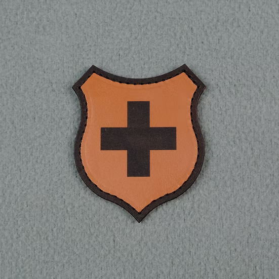 Leder Patch Kälin Concepts Wappen Schweiz, Bild 1