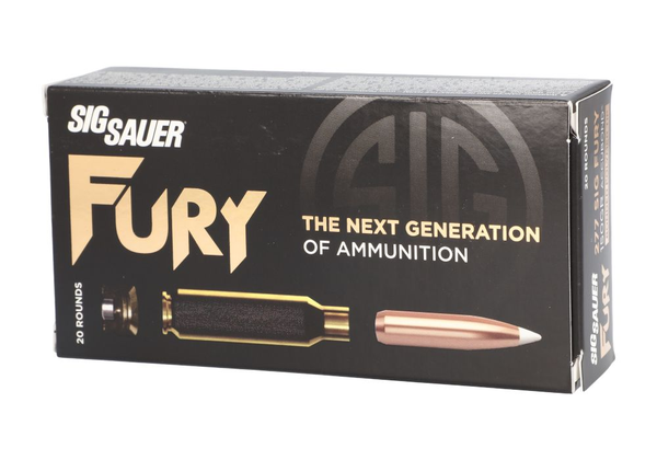 Büchsenpatrone SIG SAUER 150gr .277 FURY - VE 20 Schuss, Bild 1