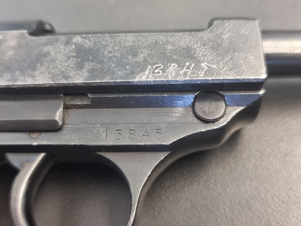 OCCASION Pistole Walther P38 HP Heerespistole 9mm Para - Zustand 2, Bild 4